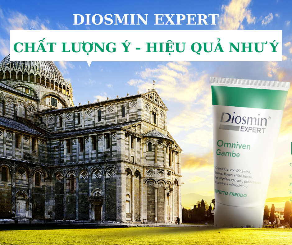 Diosmin Expert – Chất lượng Ý – Hiệu quả như ý